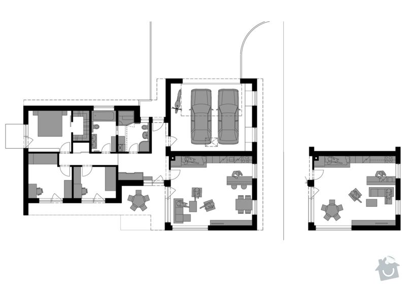 Návrh rodinného domu: 04_pudorys_zp