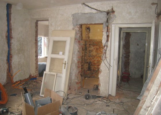 Rekonstrukce podkrovního bytu