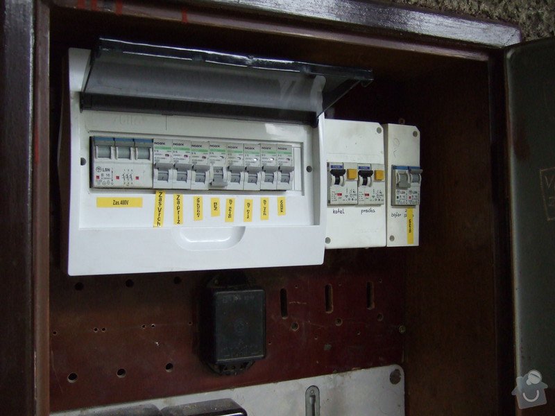 Revize elektroinstalace v rodinném domě: DSCF0036