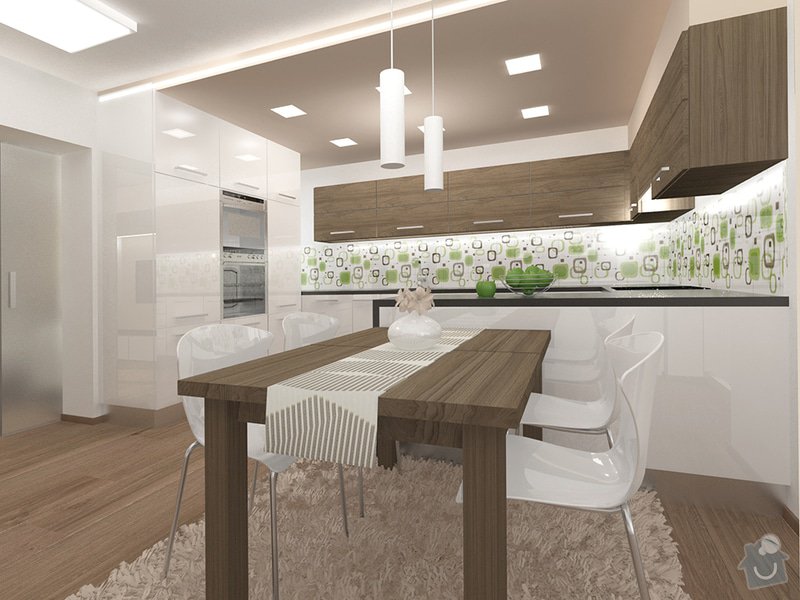 Návrh rekonstrukce interiéru RD: 3_-_prostorna_moderni_kuchyne_-_celek_-_Karasova