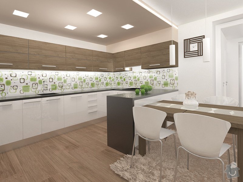 Návrh rekonstrukce interiéru RD: 4_-_prostorna_moderni_kuchyne_-_stul_-_Karasova