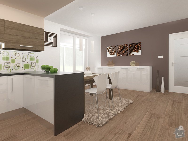 Návrh rekonstrukce interiéru RD: 5_-_prostorna_moderni_kuchyne_-_jidelni_cast_-_Karasova