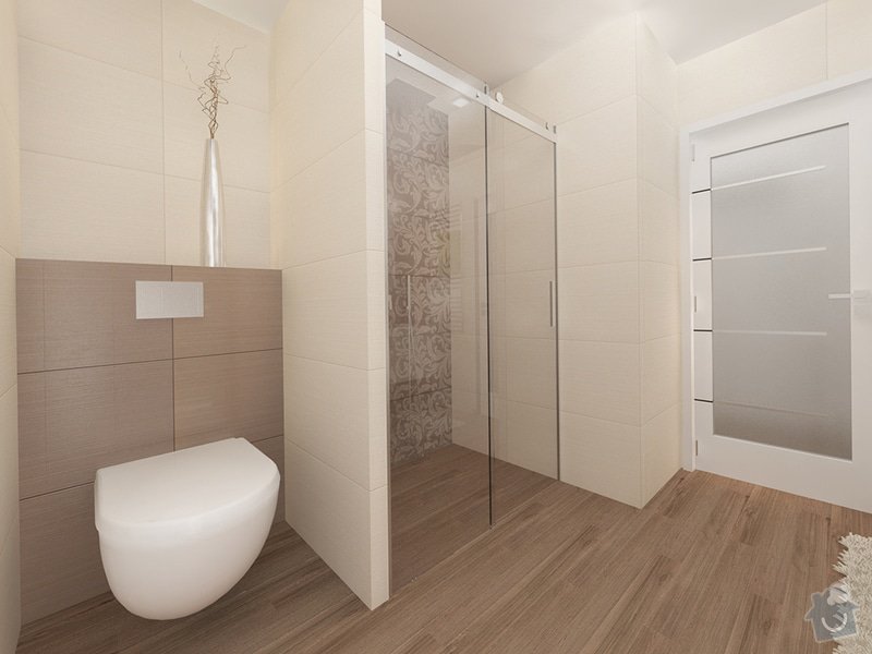 Návrh rekonstrukce interiéru RD: 7_-_moderni_koupelna_-_sprchovy_kout_WC_-_Karasova
