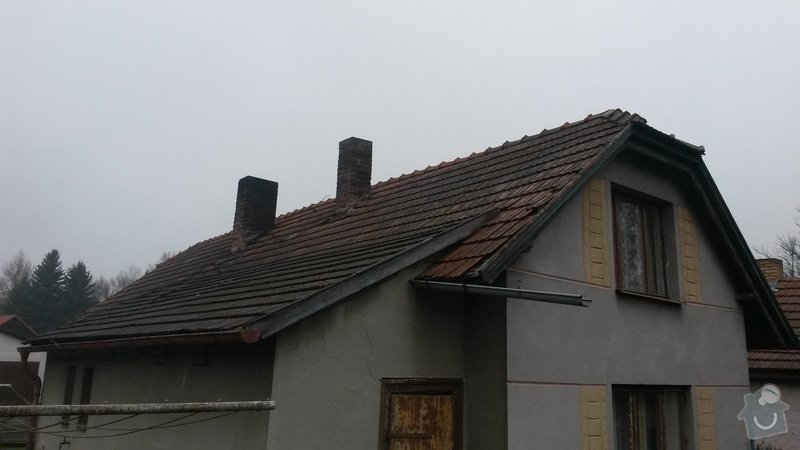 Rekonstrukce střechy: 20150121_110917