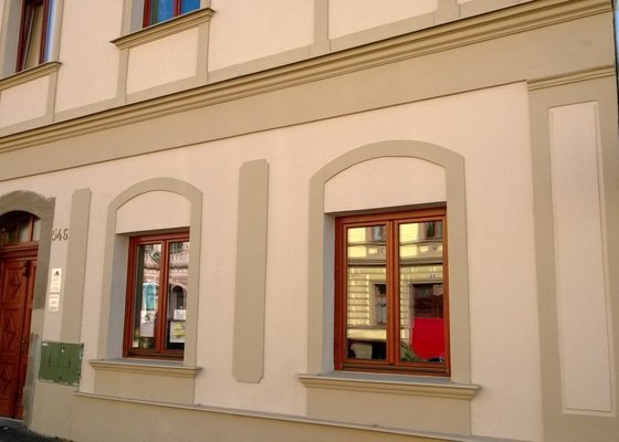 Malba historické fasády