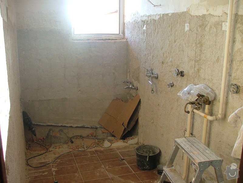 Kompletni rekonstrukce koupelny: DSCF5084