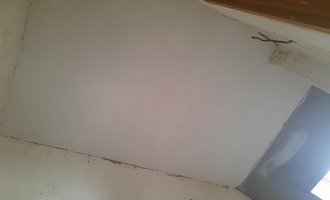 Zhotovení zkosu a stropu z pavatexu