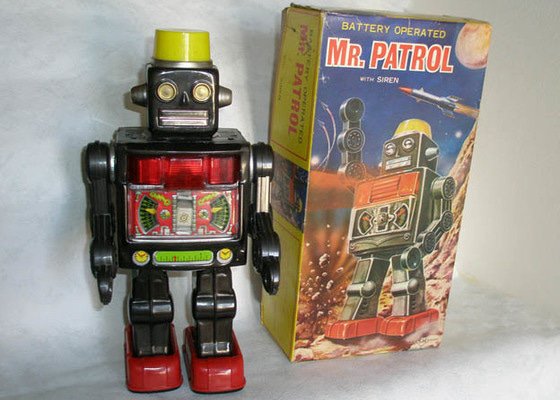 Oprava hračky robota