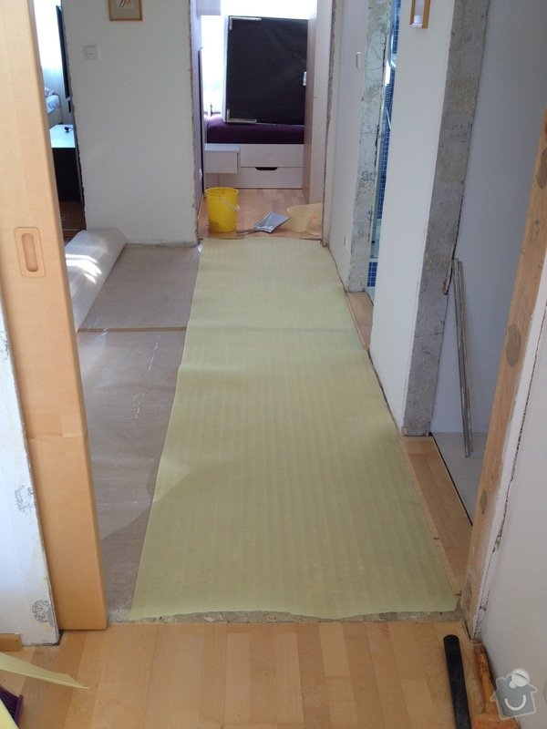 Oprava dřevěné plovoucí podlahy: 115