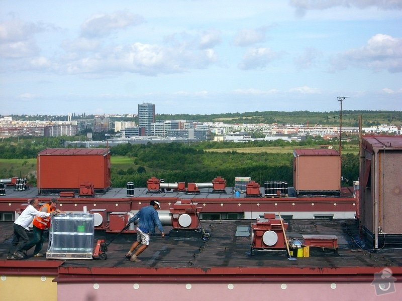 Hydroizolace plochých střech, balkonů, teras, opravy fasád, průmyslové syntetické podlahy: TRANSPORT