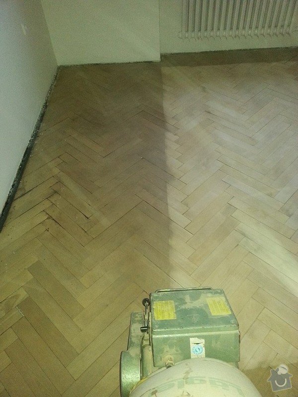 Renovace parket v bytě  75metrů čt.: 20150116_081459