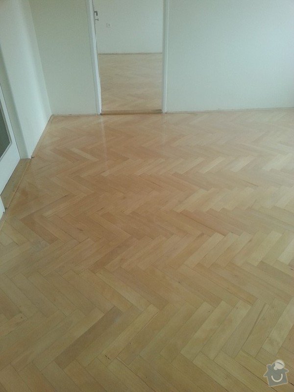 Renovace parket v bytě  75metrů čt.: 20150118_114357