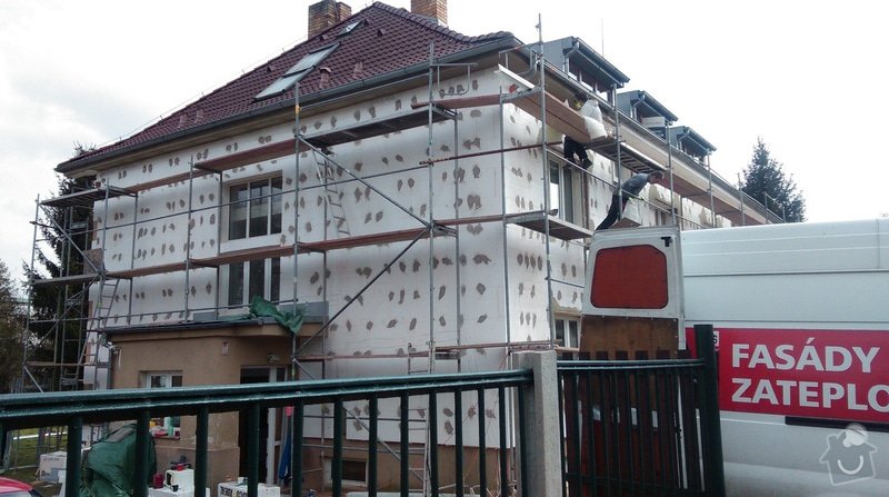 Zateplení fasády bytového domu: IMAG0232