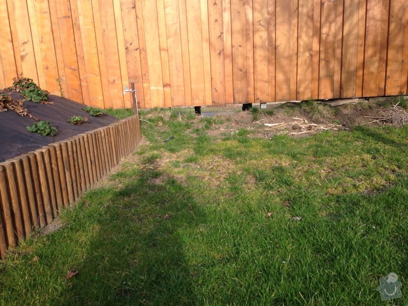 Úprava zahrady a dodělání plotu: dosyp2