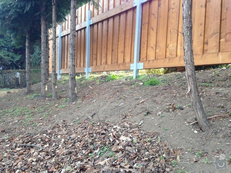 Úprava zahrady a dodělání plotu: dosyp1