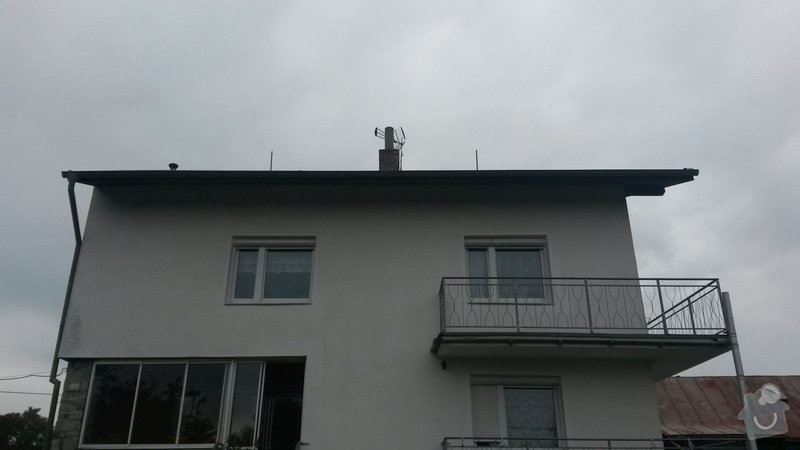 Rekonstrukce střechy RD Rokycany: 20150506_154542