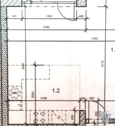 Příprava na instalace nové kuchyňské linky: plan