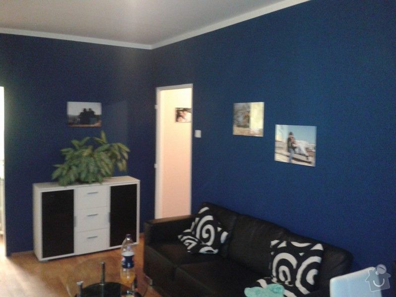 Velmi modení malování obývacího pokoje+výmalba koupelny: 10614289_789472771104616_4868262643972425452_n