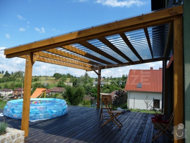 Záhradný domek + pergola: pergola_1