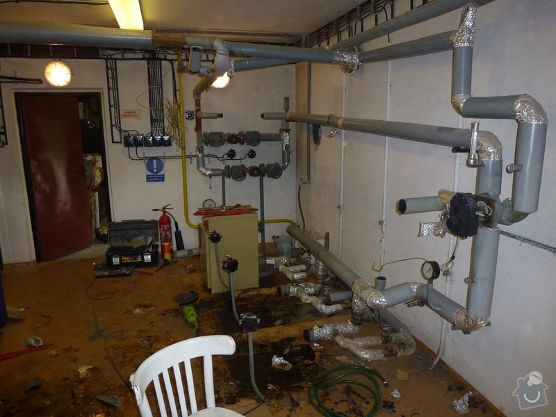 Renovace plynové kotelny bytový dům: P1030566