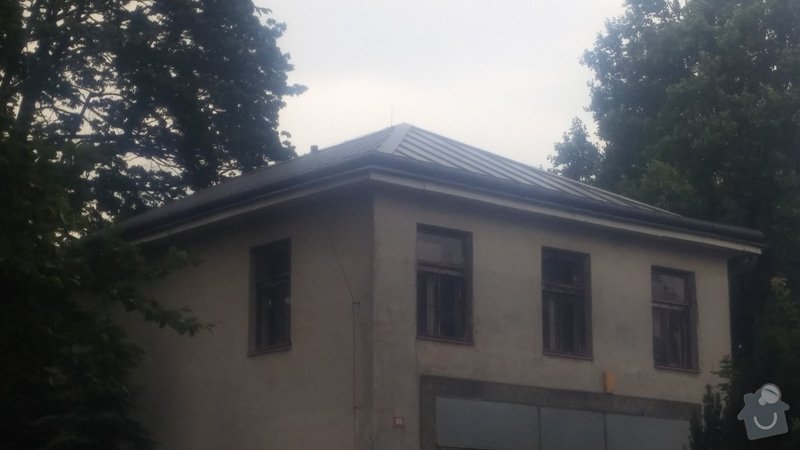 Rekonstrukce střechy: 20150712_192209