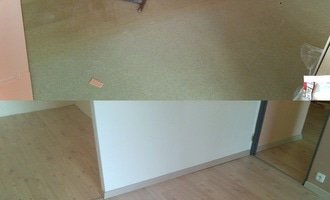 Položení laminátové podlahy (cca 40m2)