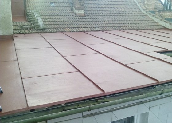 Natření střechy cca. 60 m2