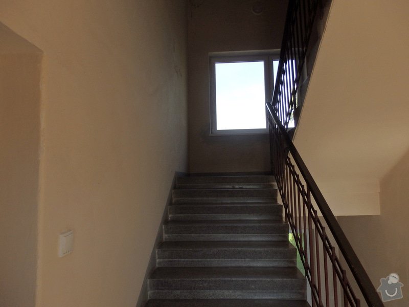Malířské práce, 3 chodby a schodiště: O2