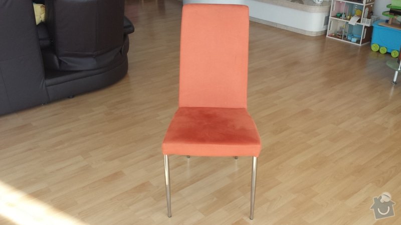 Přečalounění židlí: 20151001_090353