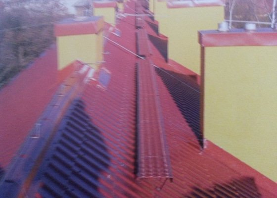 Rekonstrukce šikmé střechy Karla Buriana 3585 v Chomutově