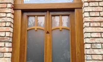 Dubové dveře - replika