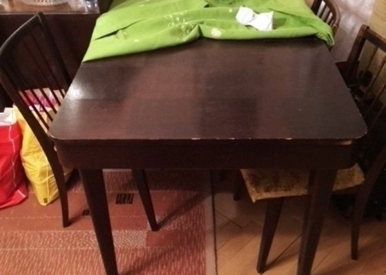 Oprava stolu, stolku a židlí