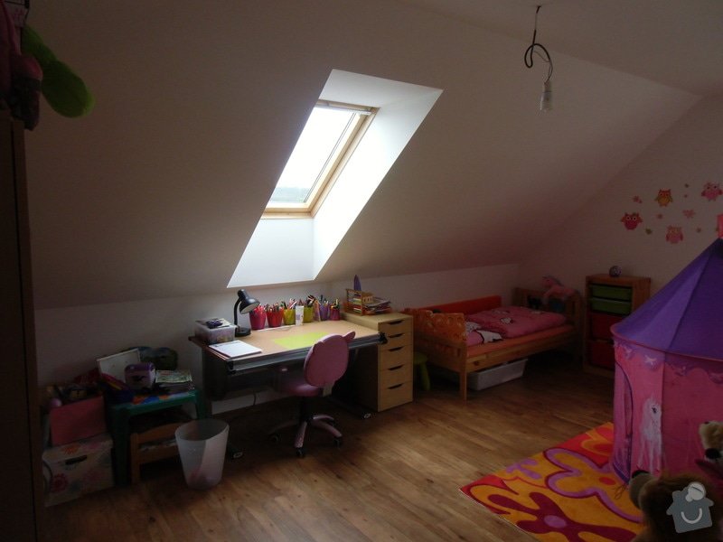 Návrh 2 dětských pokojů v podkroví: IMG_0046
