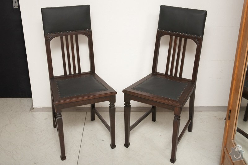 Restaurování secesních židlí včetně čalounění: 4_DSC_7831