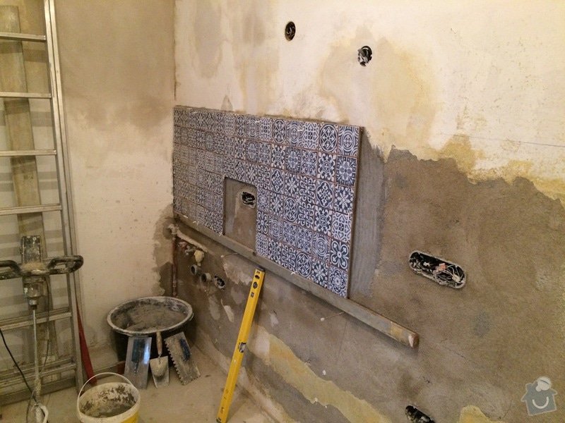 Rekonstrukce kuchyně včetně eletriky,plynu a vody a štukování: image