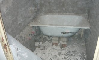 Rekonstrukce male koupelny