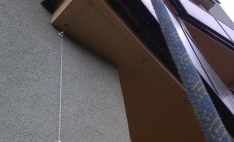 Zasíťování balkónu proti úniku koček