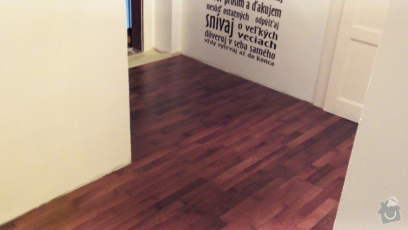 Pokládka dřevěné podlahy: 102_2656