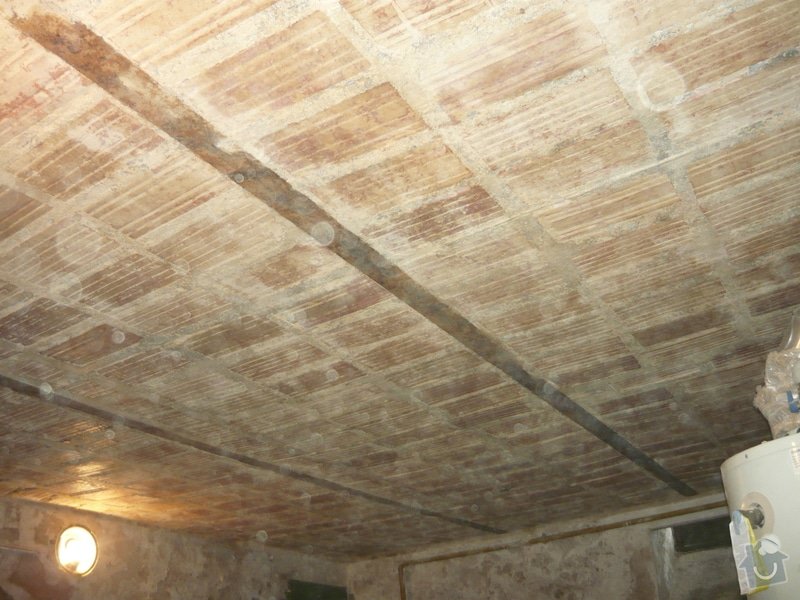 Zednické práce - zateplení stropu: P1040900
