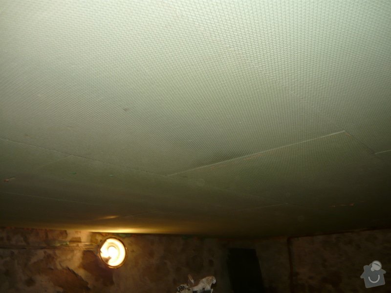 Zednické práce - zateplení stropu: P1040903