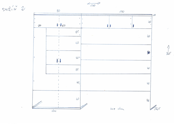 Výroba vestavných skříní na míru