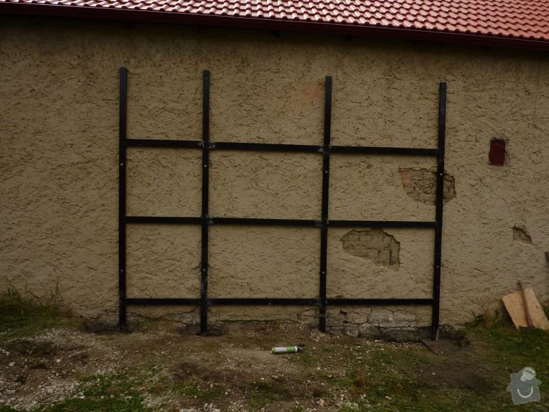 Rekonstrukce praskle zdi z veprovice: Stena_Venku3