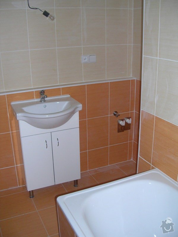 Rekonstrukce koupelny - Voda, Topení, Plyn, Kanalizace: DSCN6070